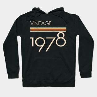 Vintage Classic 1978 Hoodie